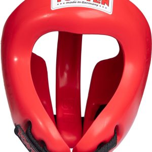 TOP TEN Competition Fight Kick Boks Kaskı (WAKO Onaylı) - S, Kırmızı